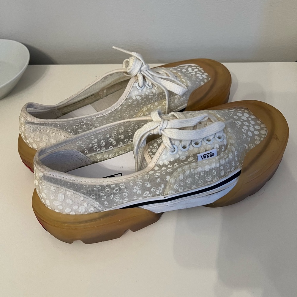 Vans Authentic DX Modular ‘Swap It’ White Dots Mesh Skate Shoes